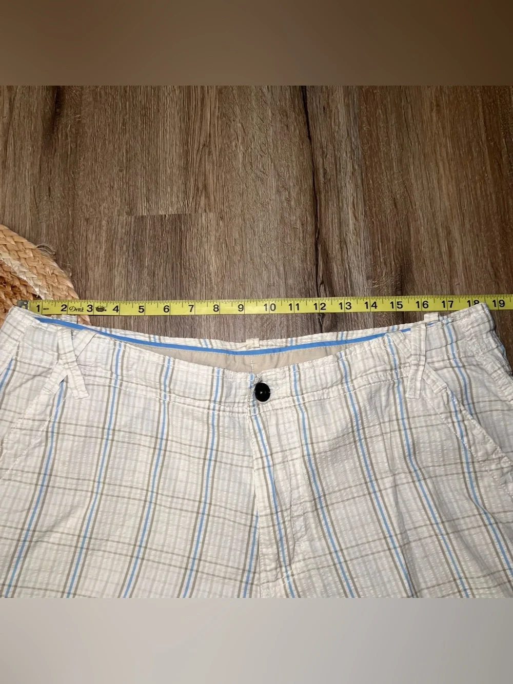 JORDAN Y2K Plaid Chino Golf Mens Shorts